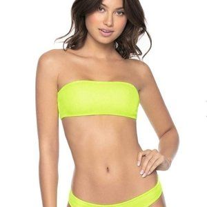 Pilyq Tube Bandeau w/Teeny Bottom NWT Sz L